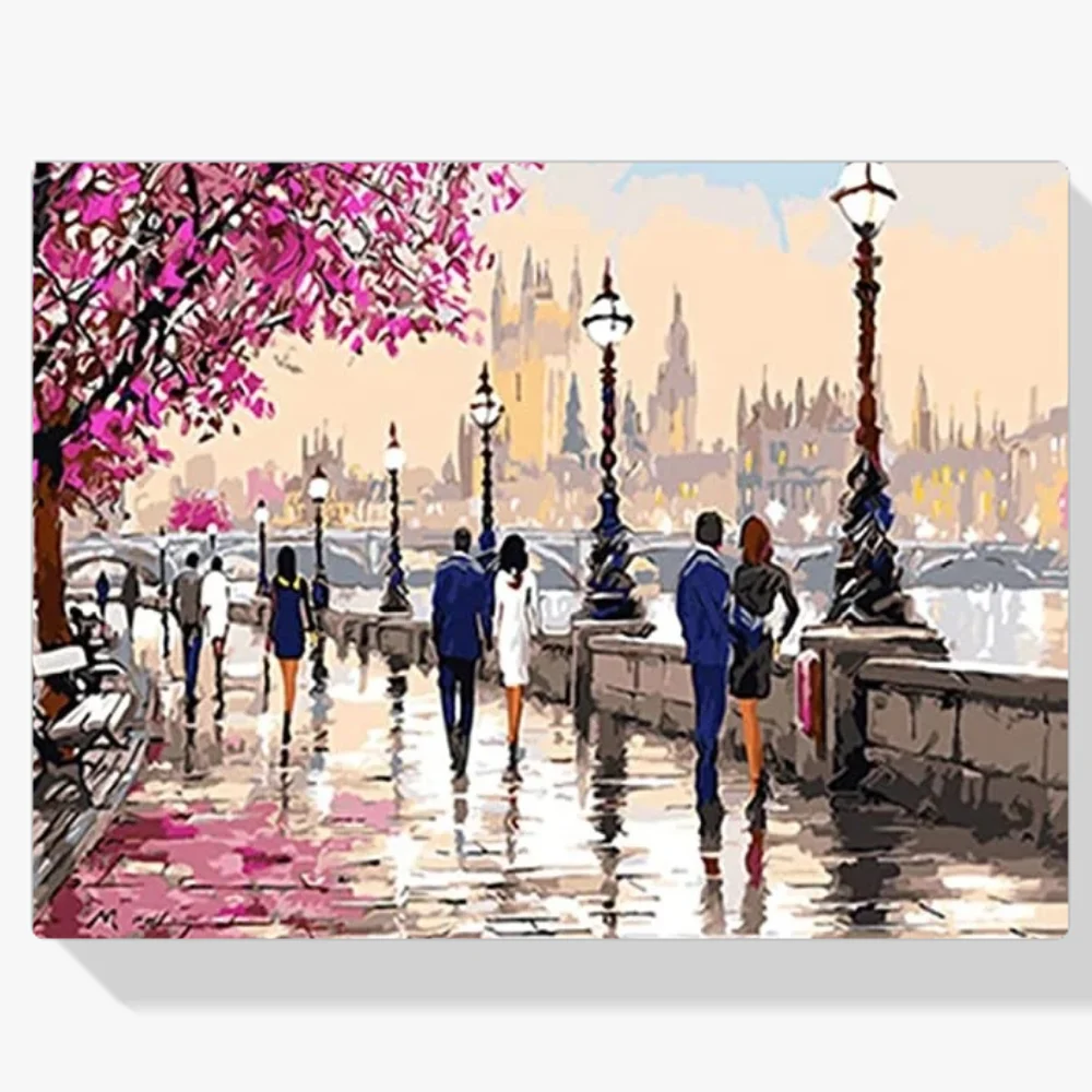 Pintura Diamante - A lo largo del río