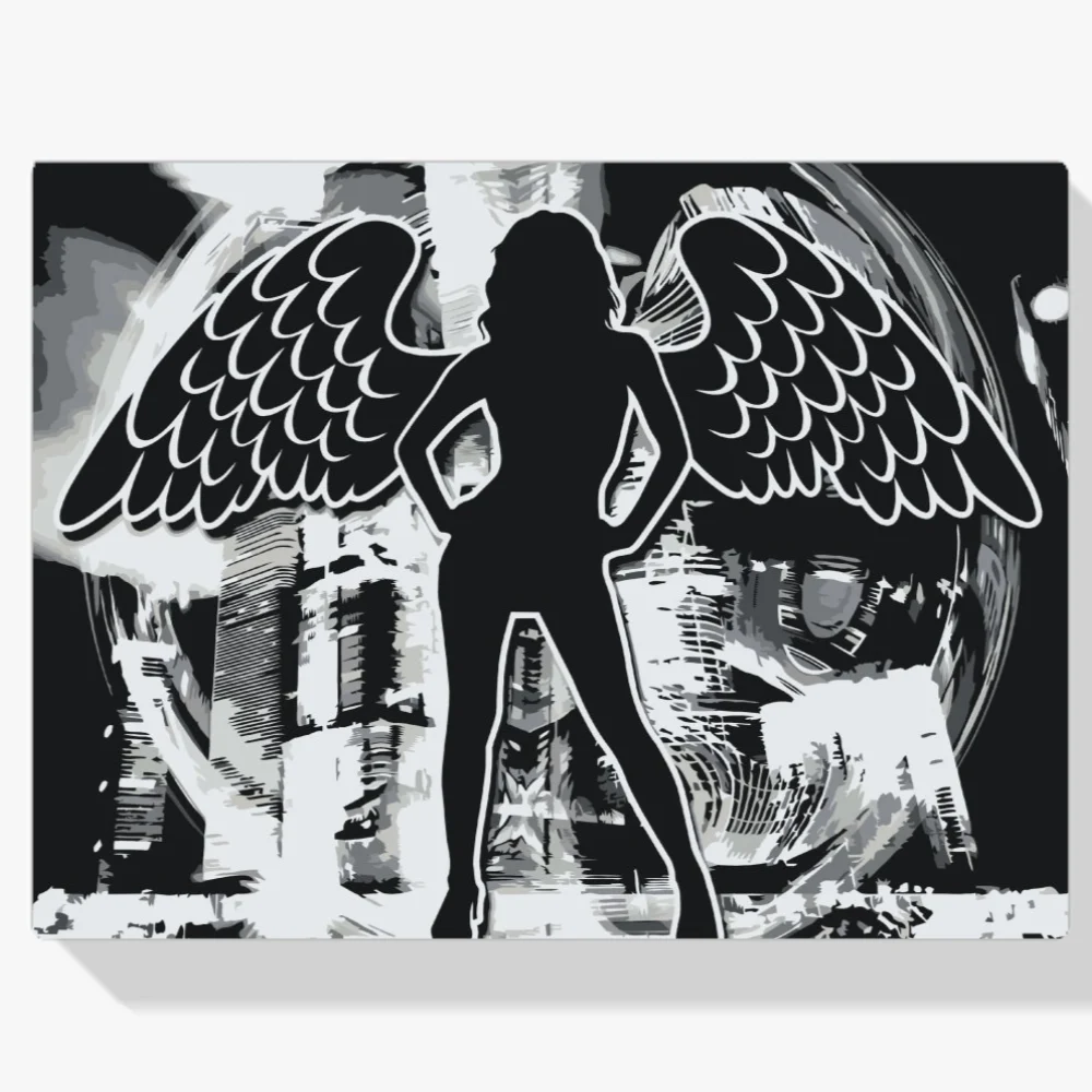 Pintura Diamante - Ángel seductor