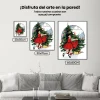 Pintura Diamante - Árbol de Navidad con niña