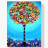 Pintura Diamante - Árbol de flores