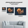 Pintura Diamante - Ardilla gráfica