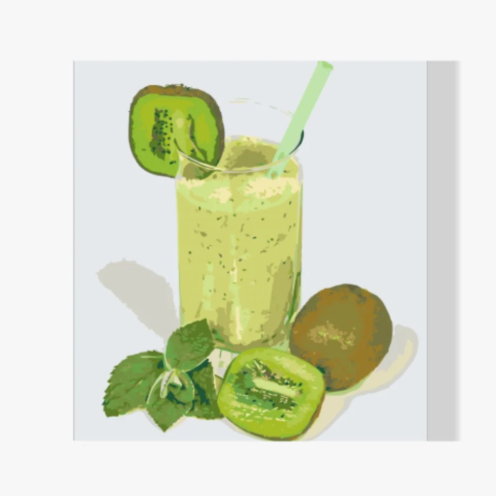 Pintura Diamante - Batido fresco