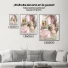 Pintura Diamante - Bicicleta en floristería