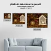 Pintura Diamante - Bola de Navidad dorada
