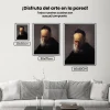 Pintura Diamante - Cabeza de anciano con gorra, de Rembrandt