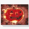 Pintura Diamante - Calabaza de Halloween