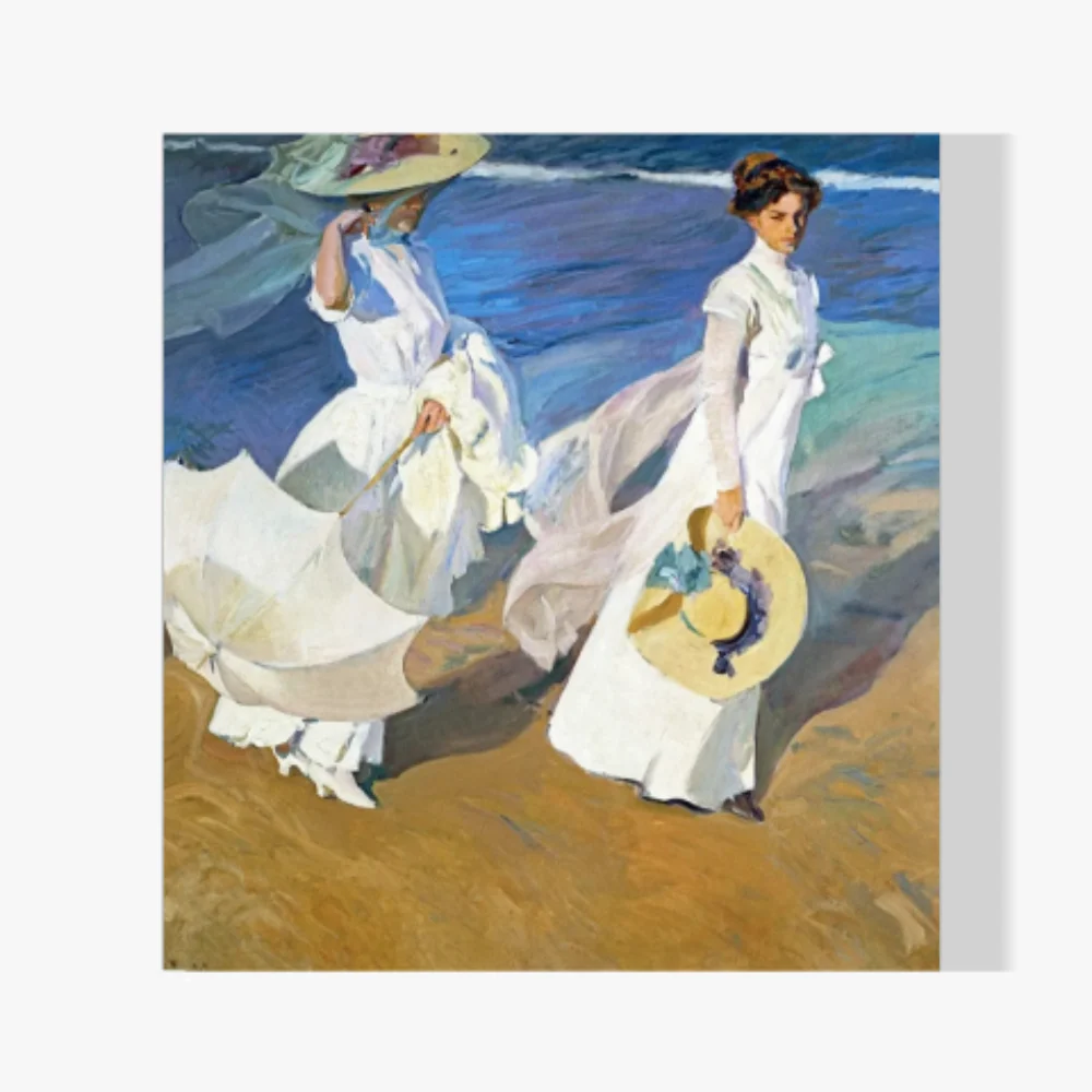 Pintura Diamante - Caminar por la playa