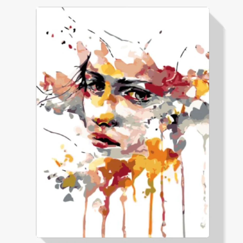 Pintura Diamante - Cara misteriosa