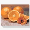 Pintura Diamante - Cítricos, naranja