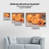 Pintura Diamante - Cítricos, naranja