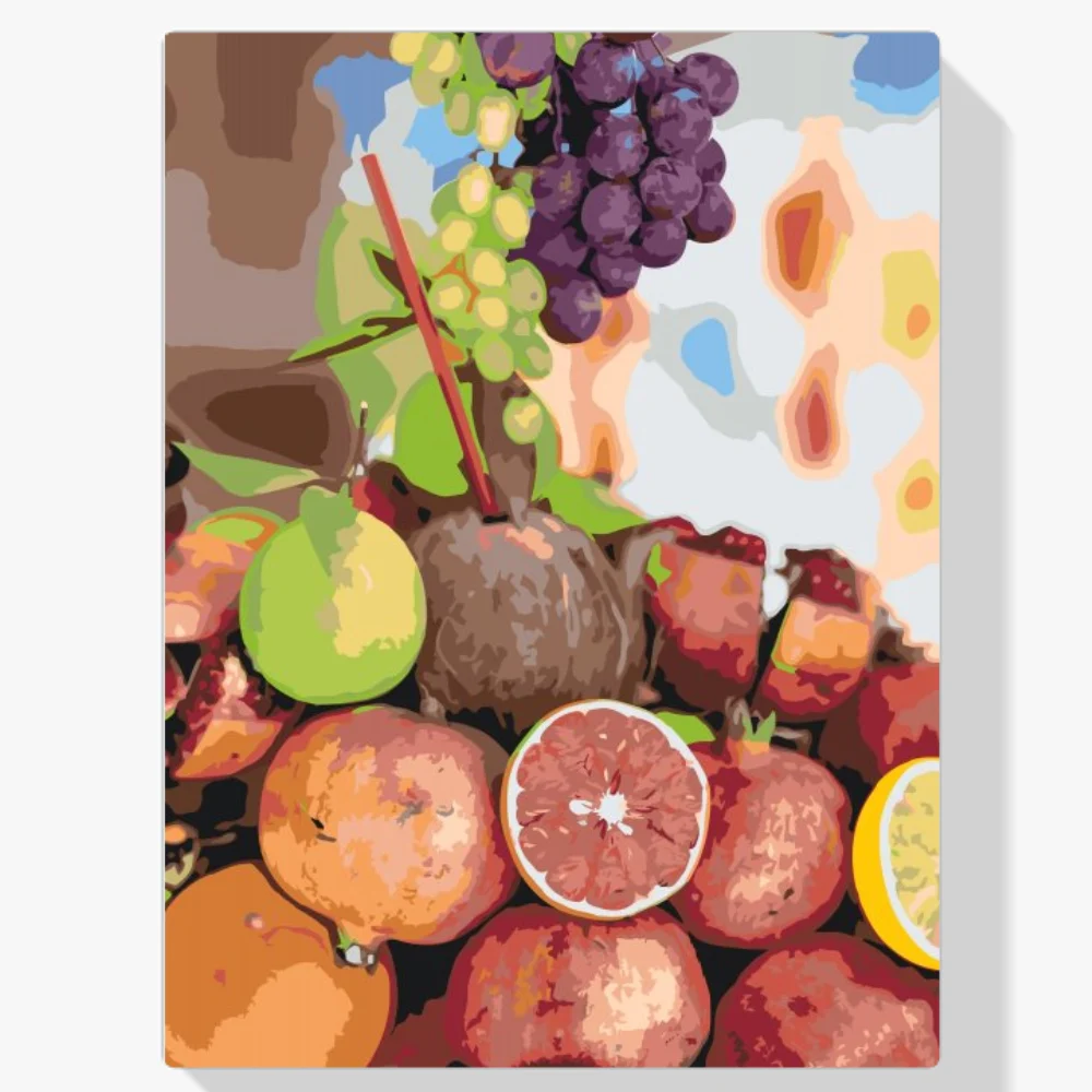 Pintura Diamante - Coco y fruta