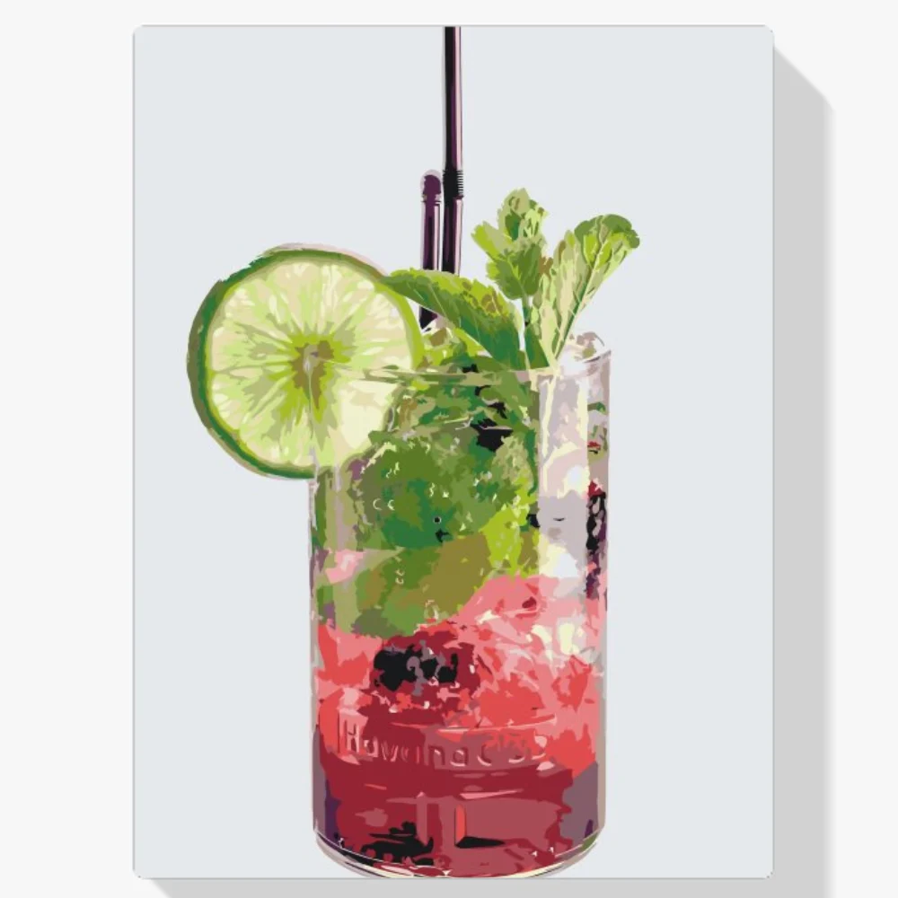Pintura Diamante - Cóctel