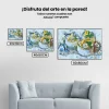 Pintura Diamante - Crema de naranja