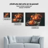 Pintura Diamante - Cuenco con mandarinas
