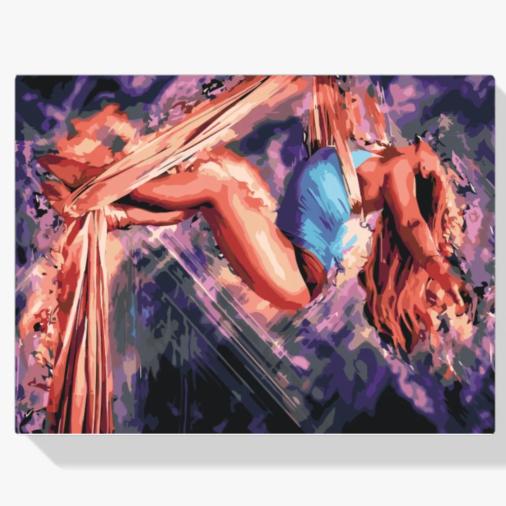 Pintura Diamante - Danza aérea