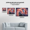 Pintura Diamante - Danza aérea