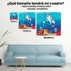 Pintura Diamante - Delfines