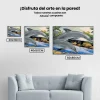 Pintura Diamante - Delfines en el mar