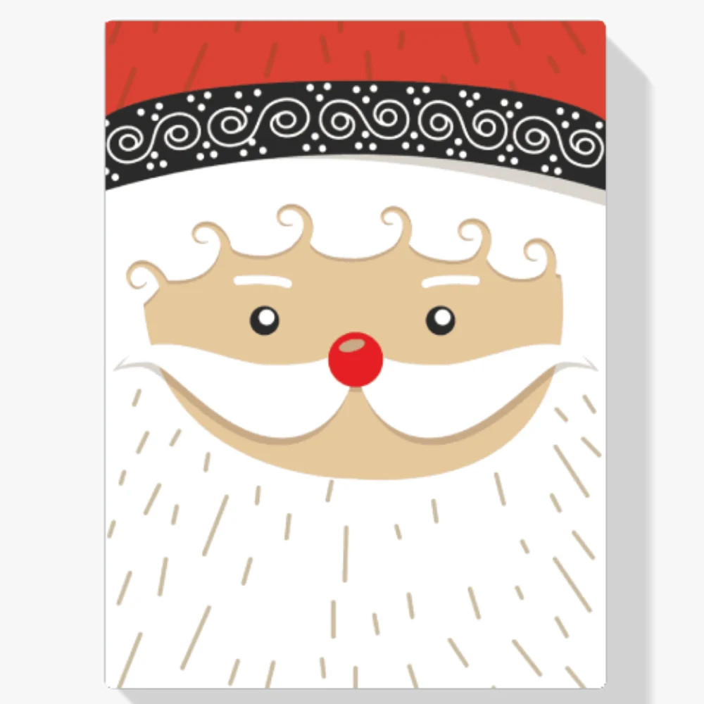 Pintura Diamante - Dibujo de Papá Noel