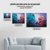 Pintura Diamante - Dos peces