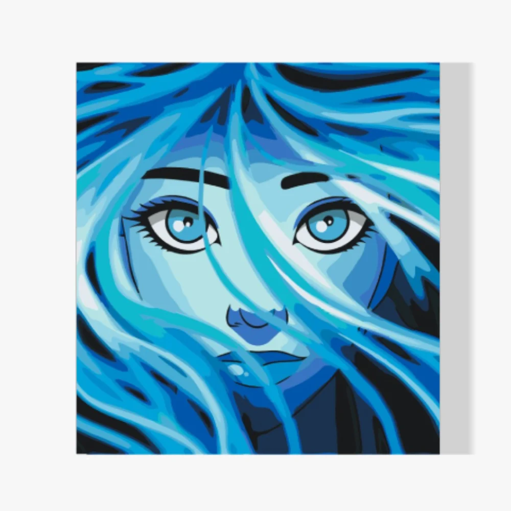 Pintura Diamante - El Hada Azul