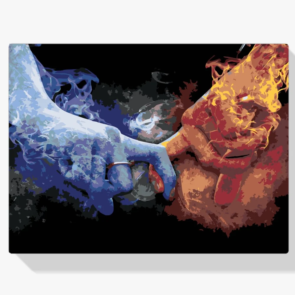 Pintura Diamante - En combinación con