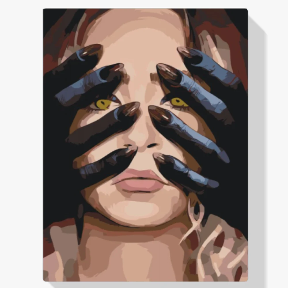 Pintura Diamante - En manos del diablo