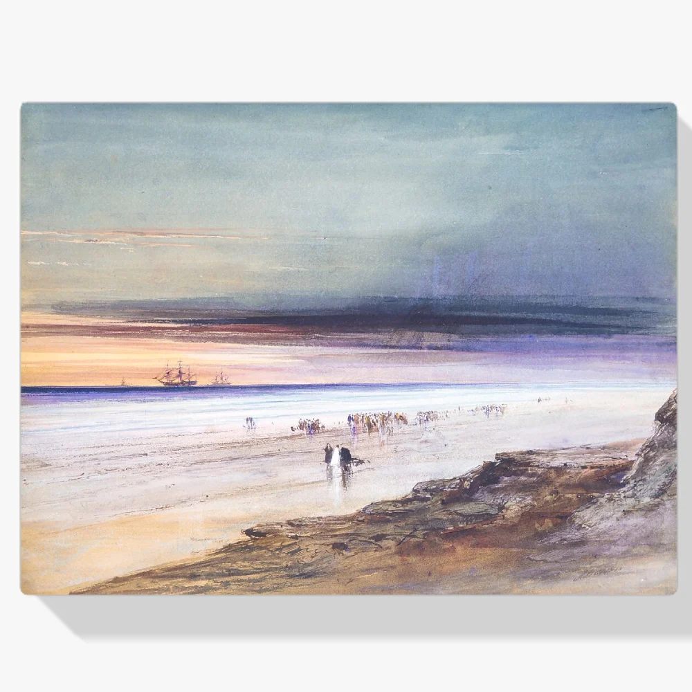 Pintura Diamante - Escena de la playa