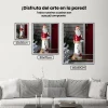 Pintura Diamante - Estatua de Papá Noel
