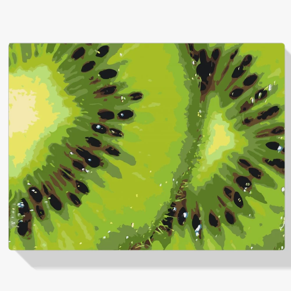 Pintura Diamante - Fondo kiwi