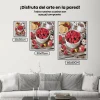 Pintura Diamante - Frambuesas en un bol