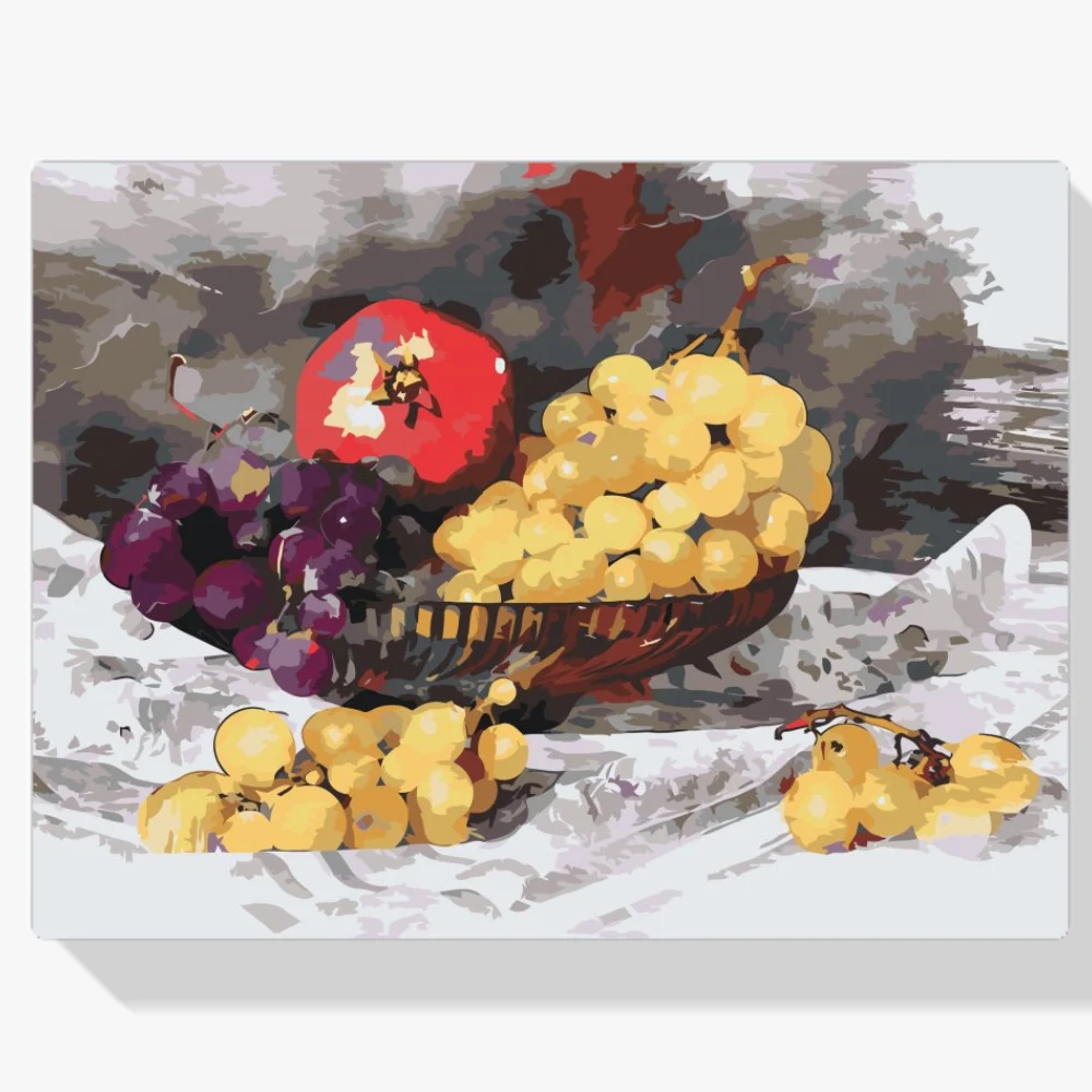 Pintura Diamante - Fruta en un bol
