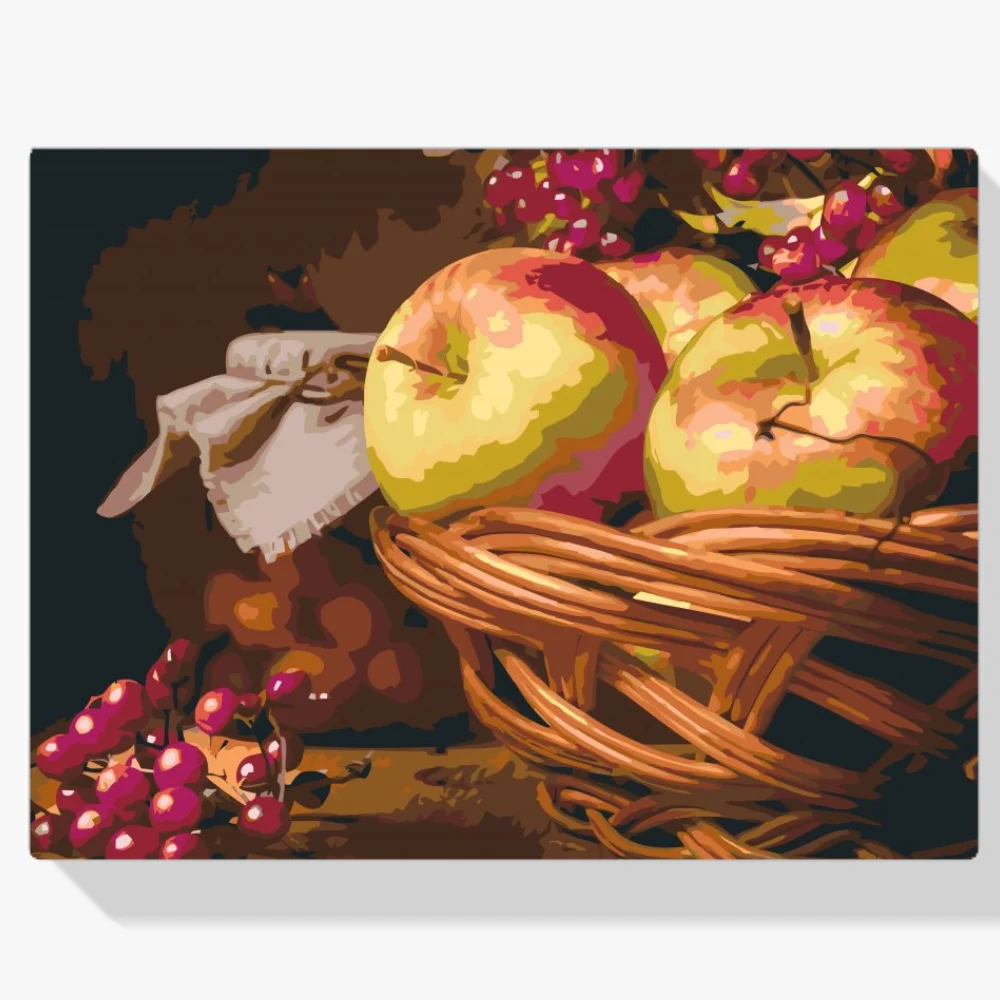 Pintura Diamante - Fruta en un bol