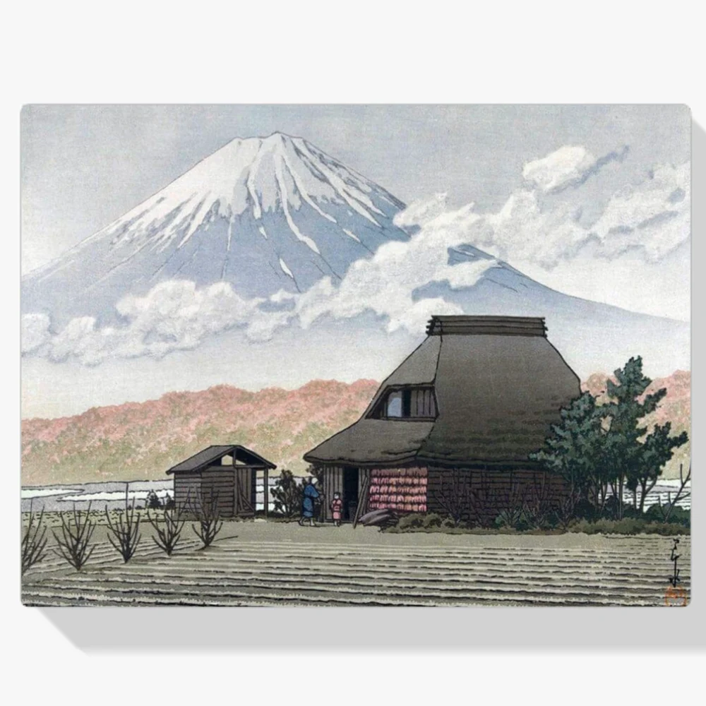 Pintura Diamante - Fuji de Narusawa