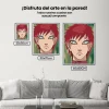 Pintura Diamante - Gaara naruto
