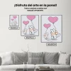 Pintura Diamante - Gatos con globos