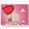 Pintura Diamante - Globo de amor