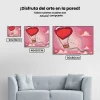 Pintura Diamante - Globo de amor