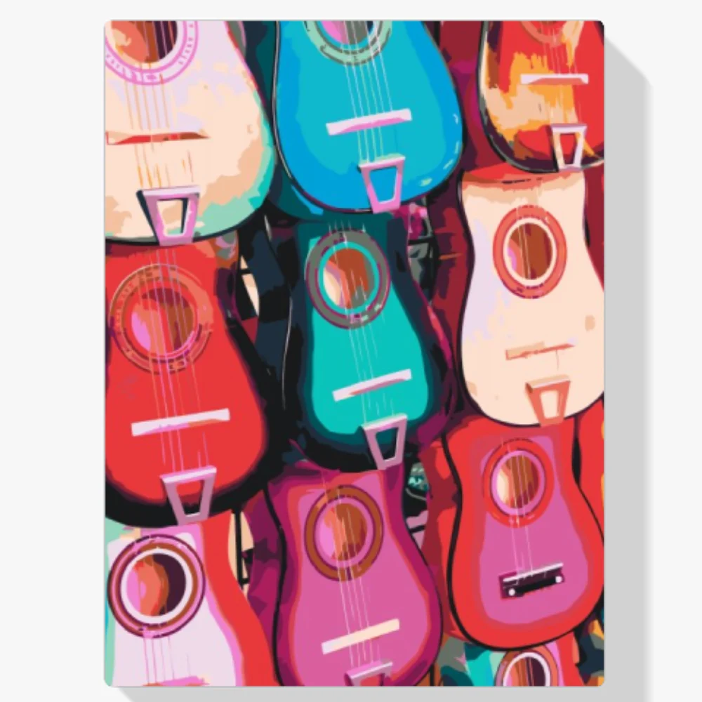 Pintura Diamante - Guitarras