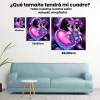Pintura Diamante - Hermosa flor espacial