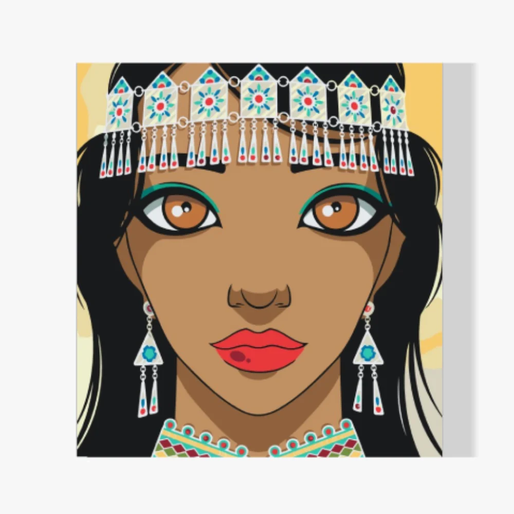 Pintura Diamante - Hermosa india