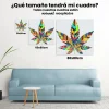 Pintura Diamante - Hoja de cannabis