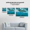 Pintura Diamante - Isla en el caparazón