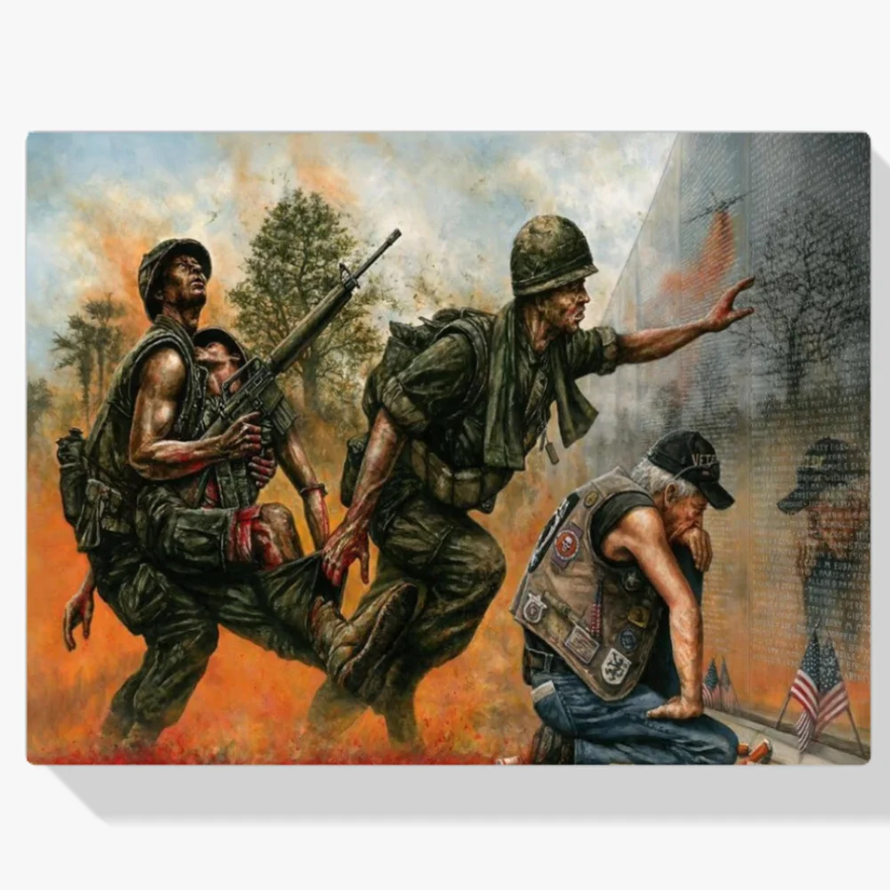 Pintura Diamante - La muerte nos siguió a casa