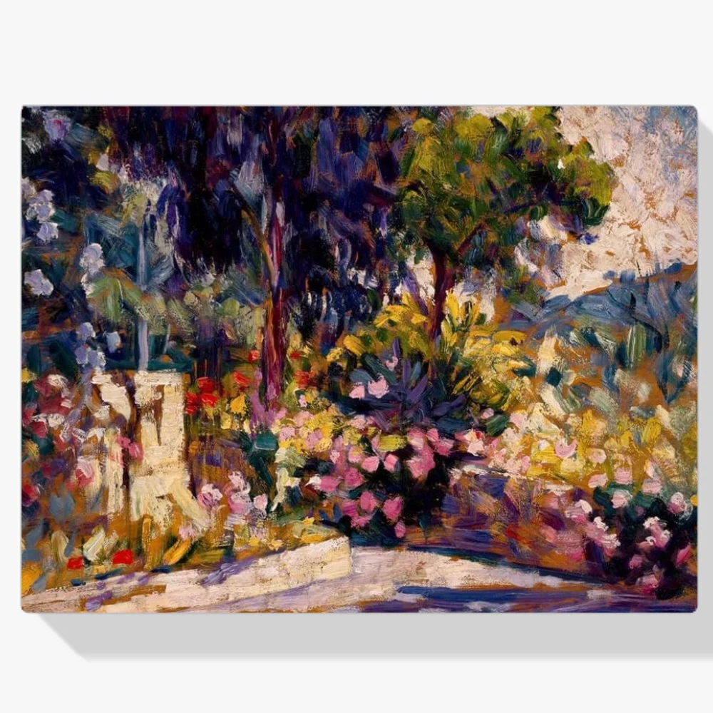 Pintura Diamante - La terraza florida