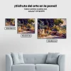 Pintura Diamante - La terraza florida