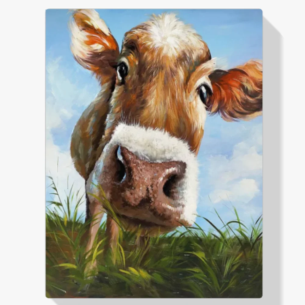 Pintura Diamante - Linda vaca