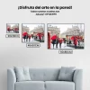 Pintura Diamante - Londres en la nieve