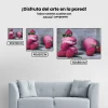 Pintura Diamante - Macarrones y frambuesas