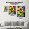 Pintura Diamante - Mariposa con girasol